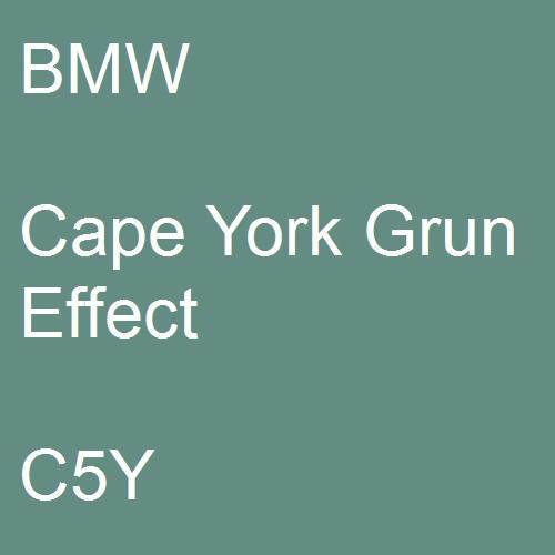 BMW, Cape York Grun Effect, C5Y.